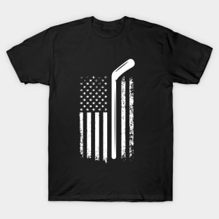 USA Hockey flag t shirt T-Shirt